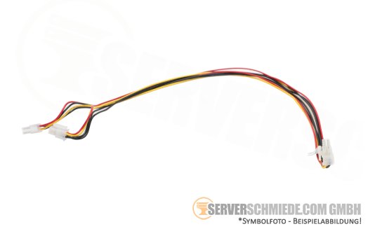 Supermicro 65cm Power Kabel cable 1x 8-pin gerade to 2x 4-pin ATX gerade CBL-PWEX-0781