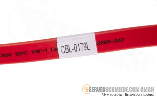 Supermicro 70cm  SATA Kabel 2x SATA CBL-0179L