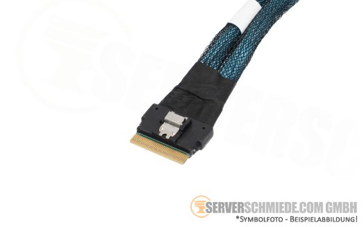 Supermicro 75-90cm SATA Kabel cable 1x SFF-8654 8i to 1x SFF-8654 4i + 4x SATA + 1x 8.pin CBL-SAST-1291-100