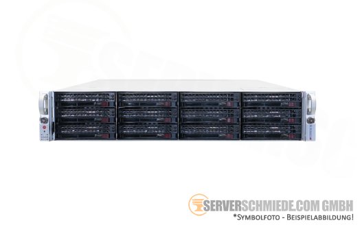 Supermicro 829U SYS-620U-TNR X12DPU-6 19" 2U 12x 3,5" LFF SAS U.2 NVMe PCIe 4.0 2x Intel XEON Scalable 4189 DDR4 ECC Raid 2x PSU