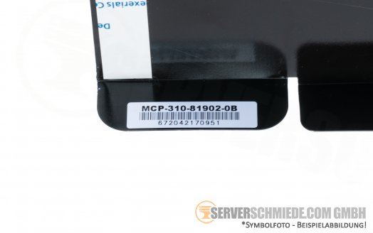 Supermicro CSE-819U 1HE Airflow Baffle Cover Abdeckung MCP-310-81902-0B