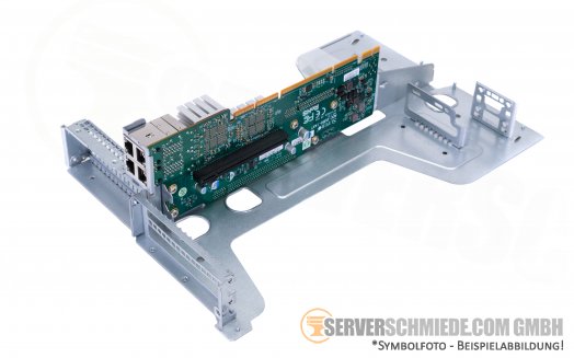 Supermicro AOC-2UR6-i4XT 2U Ultra Riser 4 Port 10G-T Intel X540 PCIe 3.0 incl. cage