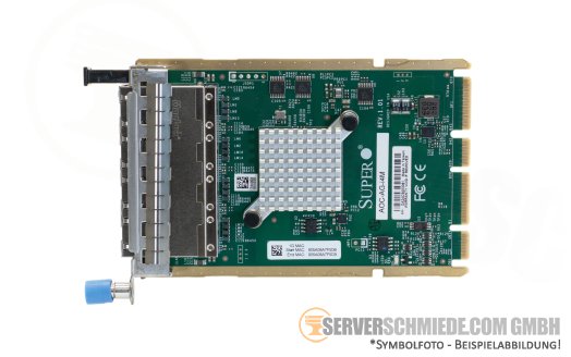 Supermicro AOC-AG-i4M Intel i350 4x 1 Gb RJ-45 AIOM Controller Ethernet Netzwerk