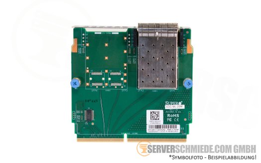 Supermicro AOC-ML-2SM 2x 10GbE SFP+ SIOM Controller Ethernet Netzwerk