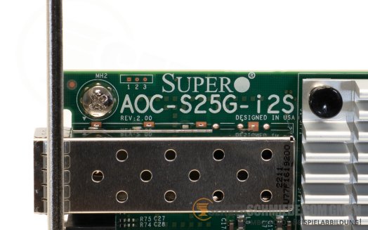 Supermicro AOC-S25GC-i2S Intel E810-XXVAM2 2x 10/25GbE SFP28 PCIe x8 Ethernet Netzwerk