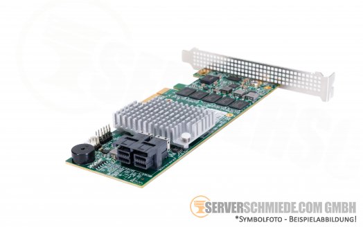Supermicro AOC-S3108L-H8iR 2GB PCIe x8 2x SFF-8643 12G SAS3 HDD SSD Controller Raid 0, 1, 5, 6, 10, 50, 60 / 9361-8i