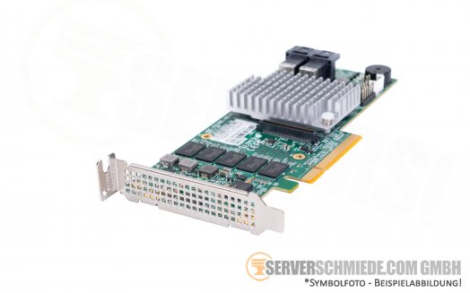 Supermicro AOC-S3108L-H8iR 2GB PCIe x8 2x SFF-8643 12G SAS3 HDD SSD Controller Raid 0, 1, 5, 6, 10, 50, 60 / 9361-8i