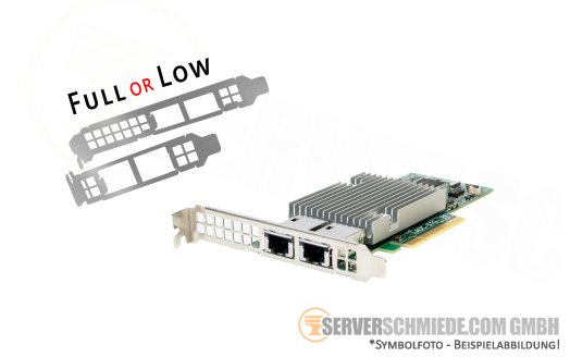 Supermicro AOC-STG-i2T Rev. 2.01 Intel X540-T2 2x 10GbE Dual Port Network 10 Gigabit LAN Ethernet PCIe x8 Controller