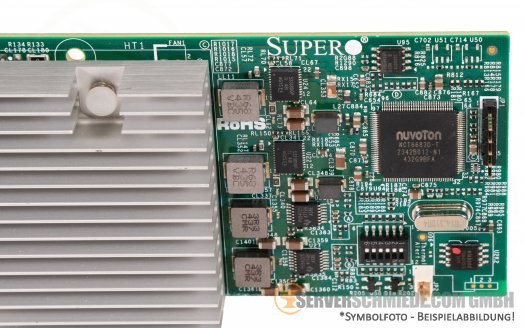 Supermicro AOC-STG-i2T Intel X540-T2 2x 10GbE Dual Port Network 10 Gigabit LAN Ethernet PCIe x8 Controller
