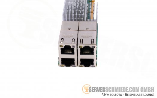 Supermicro AOC-UR-i4XT 1U Ultra Riser 4x 10GbE RJ-45 copper Intel X540 + 1x PCIe 3.0 x8 (internal)
