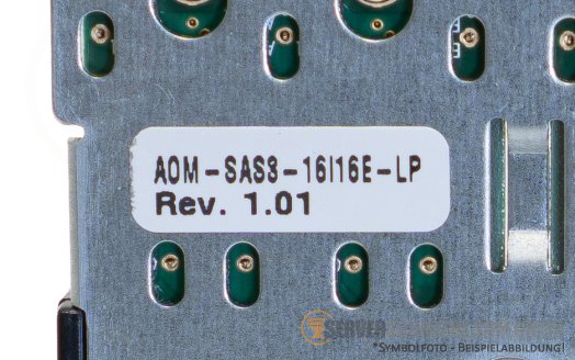 Supermicro AOM-SAS3-16I16E-LP SAS Controller 4x SFF-8643 female intern to 4x SFF-8644 female extern