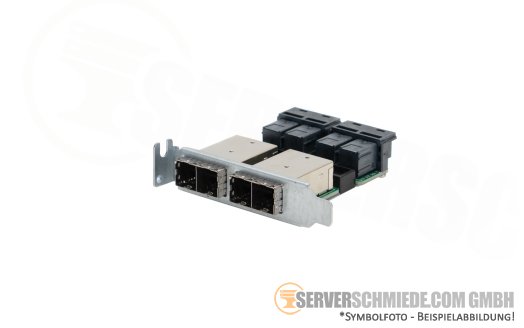 Supermicro AOM-SAS3-16I16E-LP SAS Controller 4x SFF-8643 female intern to 4x SFF-8644 female extern