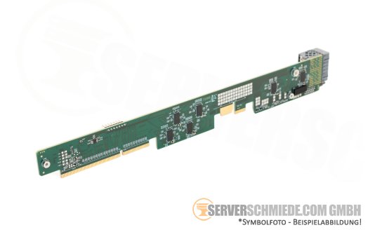 Supermicro Backplane Adapter BPN-ADP-6NVME3-1UB daughter card for 4-Node Chassis