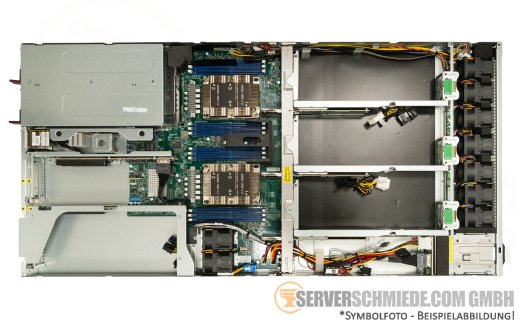 Supermicro CSE-118 1029GQ-TNRT X11DGQ 1U 4x GPU Server 2x 2,5