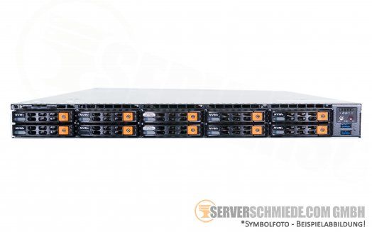 Supermicro CSE-119U 1028U X10DRU-i+ 19" 1U 10x 2,5" SFF U.2 NVMe 2x Intel XEON E5-2600 v3 v4 DDR4 ECC Raid  2x PSU vmware Server -CTO-