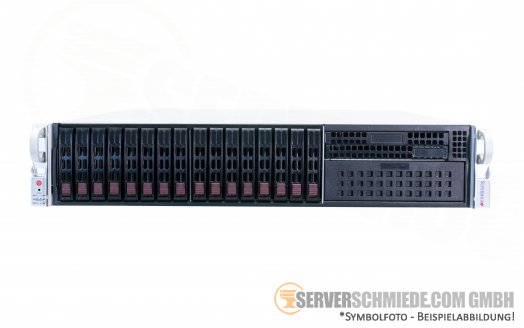 Supermicro CSE-213 X11DPX-T 19" 2U 16x 2,5" SAS SFF 2x Intel XEON LGA3647 DDR4 2x PSU 11x PCIe