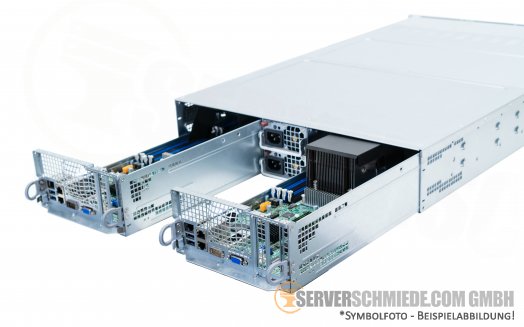 Supermicro CSE-217HD+ X10DRT-P 2-Node Server 2x Intel XEON E5-2600 v3 v4 per node (4x CPU 32x DDR4) vmware Server