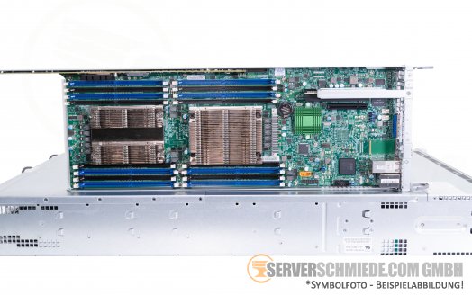 Supermicro CSE-217HQ 2028TP-HTR X10DRT-P 4-Node Server X10DRT 2x Intel XEON E5-2600 v3 v4 per node (8x CPU 64x DDR4) vmware Server