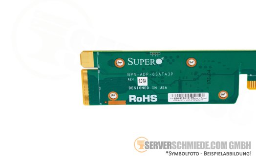 Supermicro CSE-217HQ Backplaneadapter BPN-ADP-6SATA3P