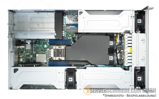 Supermicro CSE-218 SYS-2029GP-TR X11DPG 2U 6x GPU AI KI Server 10x 2,5