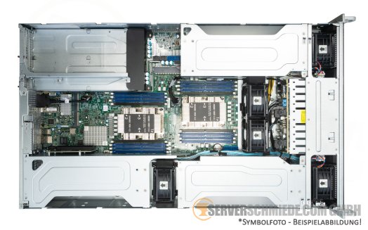 Supermicro CSE-218 SYS-2029GP-TR X11DPG 2U 6x GPU AI KI Server 10x 2,5
