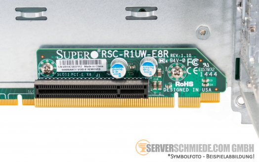 Supermicro CSE-219 Riser Card 4x Slot 2U PCIe x8  RSC-R2UW-4E8