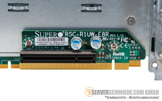 Supermicro CSE-219 Riser Card 4x Slot 2U PCIe x8  with cage RSC-R2UW-4E8