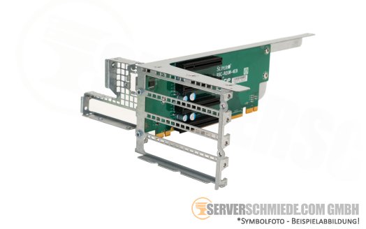 Supermicro CSE-219 Riser Card 4x Slot 2U PCIe x8  with cage RSC-R2UW-4E8