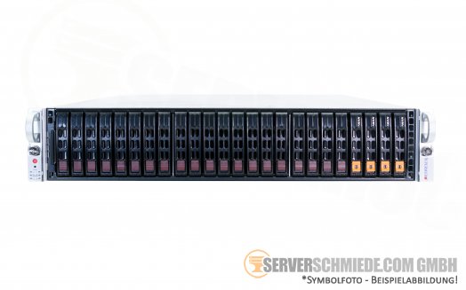 Supermicro CSE-219U 19" 2U 24x 2,5" SAS SFF 4x NVMe U.3 X11DPU 2x Intel XEON LGA3647 DDR4 2x PSU vmware
