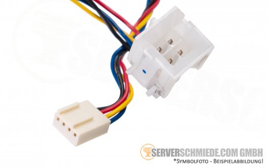 Supermicro CSE-418XTS Fan Cable 2x 4-pin
