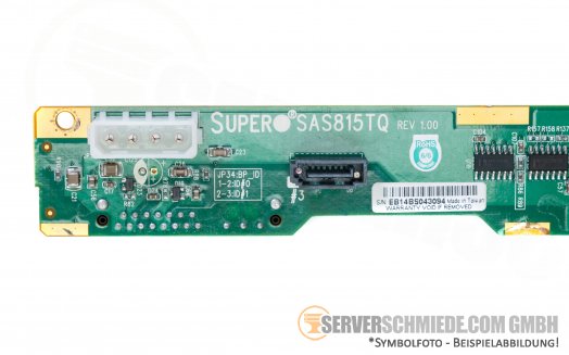 Supermicro CSE-819U Backplane 4x 3,5