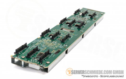 Supermicro 12G SAS SATA HDD SSD Expander Backplane BPN-SAS3-826EL1 4x SAS SFF-8643 12x 3,5