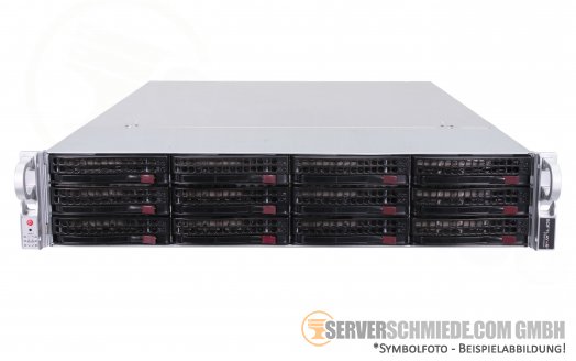 Supermicro CSE-826 X9DRi-LN4F+ 19" 2U 12x 3,5" LFF 2x Intel XEON E5-2600 v1 DDR3 ECC LSI SAS SATA Raid 2x PSU vmware Storage Server -CTO-