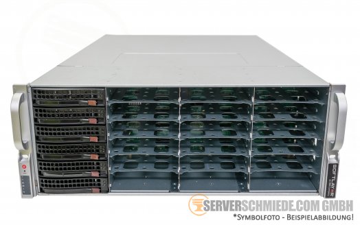 Supermicro CSE-847 X10DRI-T4+ 4U Server 36x 3,5" SAS 12G LFF 2x Intel XEON E5-2600 v3 / v4 2x PSU -CTO-