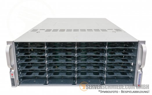 Supermicro CSE-848 X9QRi-F+ 4U Server 24x 3,5" LFF 4x Intel XEON E5-4600 v1 v2 DDR3 ECC  Raid 2x PSU -CTO-