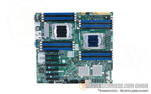 Supermicro CSE826 Mainboard Motherboard FCLGA2011 X9DRH-7TF