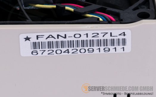 Supermicro CSE846 Fan Gehäuselüfter FAN-0127L4