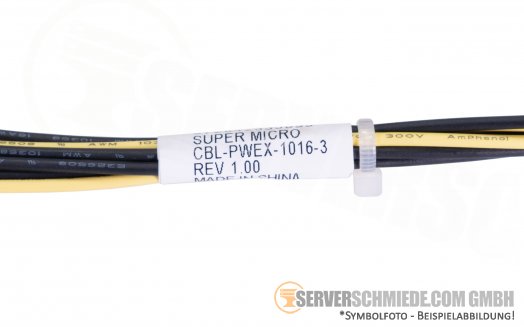 Supermicro GPU Power Kabel cable 1x 8-Pin male zu 1x 8-Pin male 20cm CBL-PWEX-1016-3