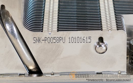 Supermicro Heatsink CPU Kühler 2U E5-2600 Series Socket LGA2011 SNK-P0058PU