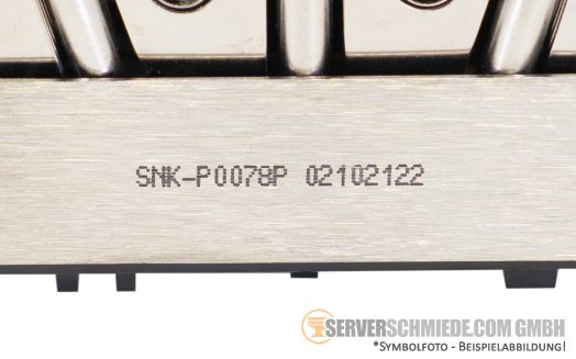 Supermicro Heatsink CPU Kühler 2U Socket Intel 4189 max. 270W SYS-620C-TN12R SNK-P0078P