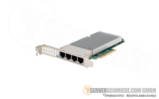Supermicro Intel AOC-STG-i4T 4x 10GbE RJ-45 cooper Quad Port Converged Network 10 Gigabit LAN Controller PCIe x8 XL710 X557 VxLAN  NVGRE