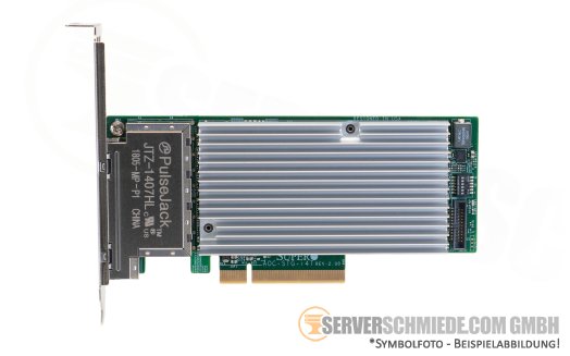 Supermicro Intel AOC-STG-i4T 4x 10GbE RJ-45 cooper Quad Port Converged Network 10 Gigabit LAN Controller PCIe x8 XL710 X557 VxLAN  NVGRE