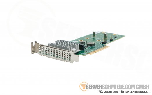 Supermicro 2x M.2 NVMe SATA PCIe x8 Raid Storage Controller AOC-SLG3-2H8M2 +NEW+