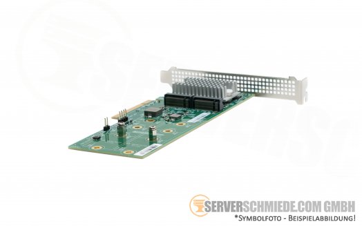 Supermicro 2x M.2 NVMe SATA PCIe x8 Raid Storage Controller AOC-SLG3-2H8M2 +NEW+