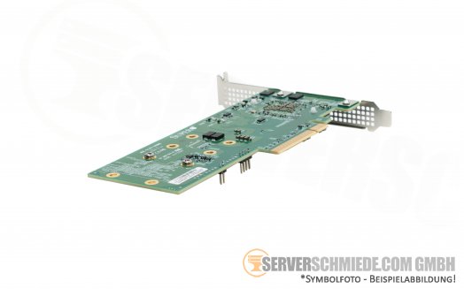 Supermicro 2x M.2 NVMe SATA PCIe x8 Raid Storage Controller AOC-SLG3-2H8M2 +NEW+