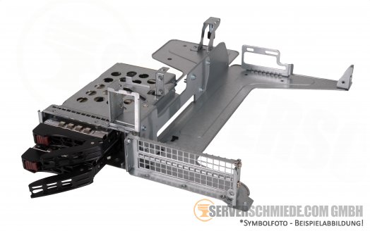 Supermicro Rear Drive Bracket 2x 2,5" SFF SATA HDD SSD MCP-240-82922-0N with trays for CSE-829U/219U +NEW+