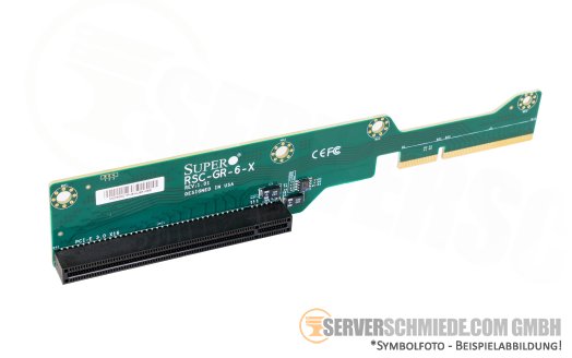 Supermicro Riser 1x x16 PCIe 3.0  incl. cage 1029GQ-TNRT RSC-GR-6-X