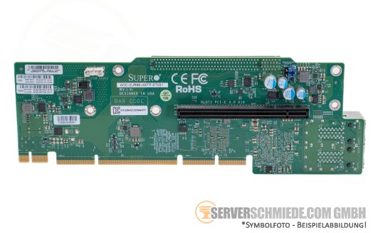 Supermicro Riser Card Board 2U 2x x16 PCIe 3.0 + 4x 10Gb RJ-45 AOC-2UR66-i4XTF