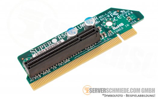 Supermicro RSC-R1UW-E8R 1U 1x PCIe x8 Right Risercard