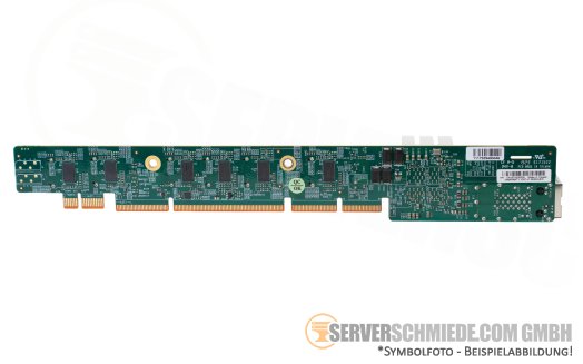 Supermicro Ultra Riser 1U 2x 10GbE RJ-45 Intel X540 6x NVMe AOC-URN6-i2XT